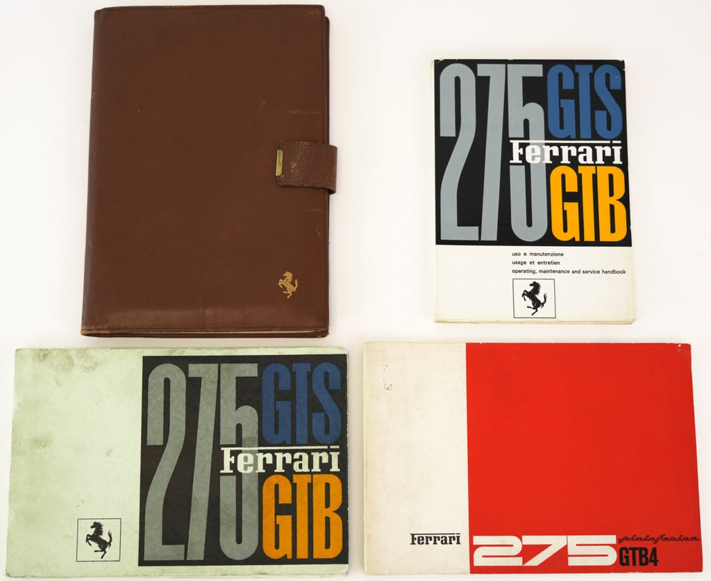 Ferrari 275 GTB/4 Owner's Manual Pouch
