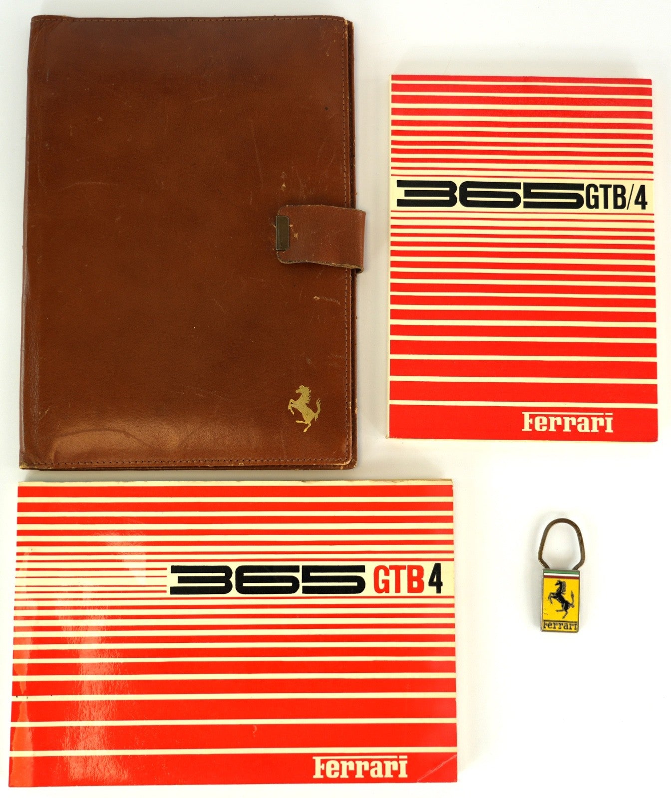 1973 Ferrari 365 GTB/4 Daytona Owner's Manual Pouch Set – 6carb