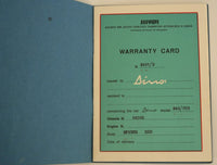 1973 Ferrari 246 Dino Manual Pouch Set *06508*