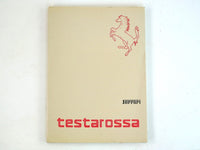 Ferrari Testarossa Owner's Handbook Manual 