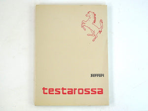 Ferrari Testarossa Owner's Handbook Manual 