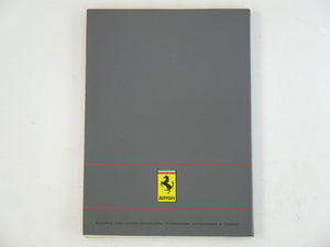 Ferrari 412 Owner's Handbook Manual