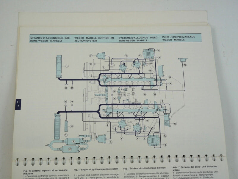 Ferrari F40 Owner's Handbook Manual