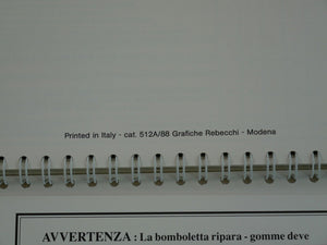 Ferrari F40 Owner's Handbook Manual