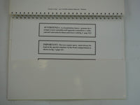 Ferrari F40 Owner's Handbook Manual