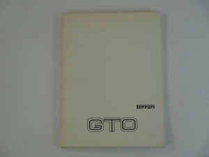 1986 Ferrari 288 GTO Owner's Handbook Manual Pouch