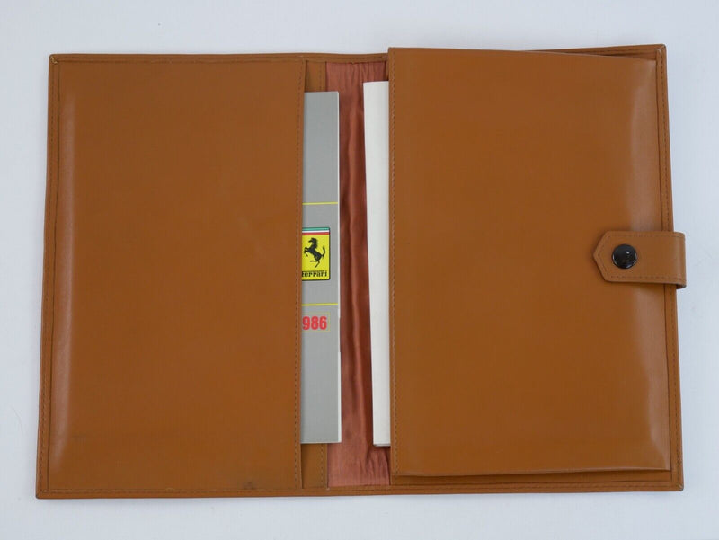 1986 Ferrari 288 GTO Owner's Handbook Manual Pouch