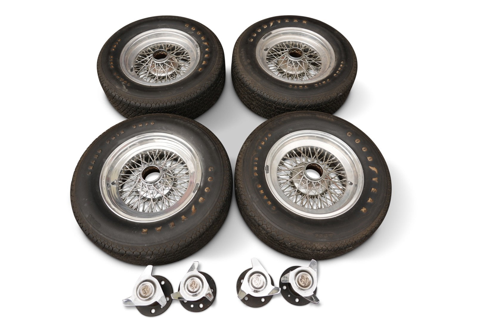 1967-74 Ferrari Dino 206 246 Borrani 4327 Wire Wheel Conversion