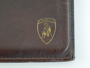 Lamborghini Countach LP400 Warranty Card Manual & Leather Pouch