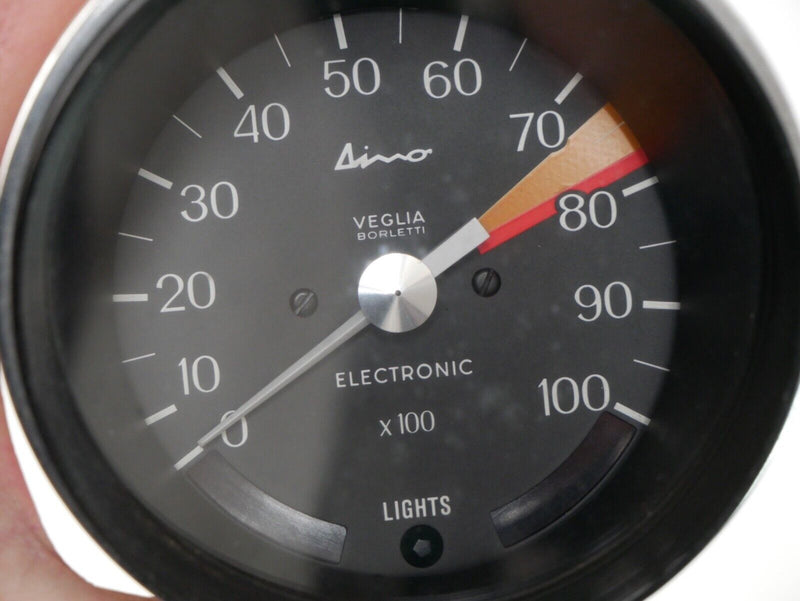 1969-74 Ferrari 246 Dino Tachometer Gauge Veglia Borletti