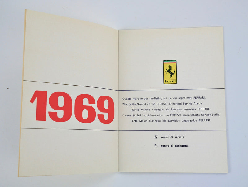 Ferrari 1969 dealer directory