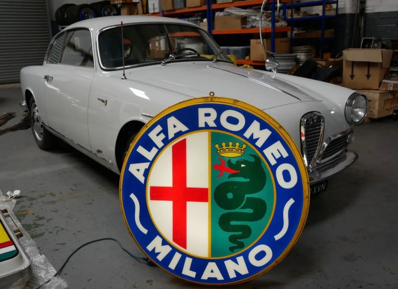 1960s Alfa Romeo Sign