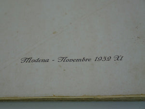 1932 Scuderia Ferrari Yearbook