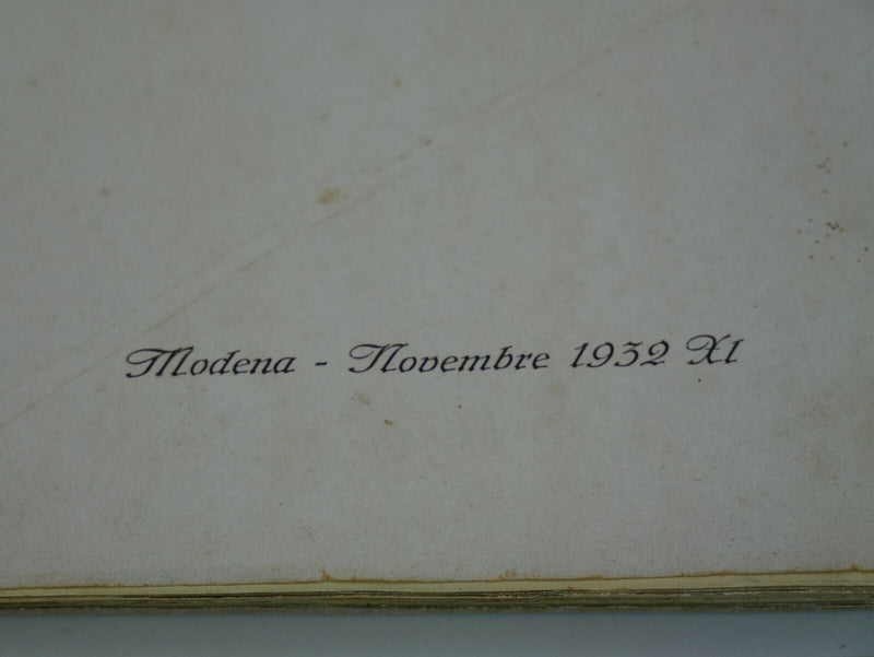 1932 Scuderia Ferrari Yearbook