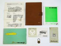 1967-69 Ferrari 206 GT Dino Owner's Manual Pouch Set Handbook