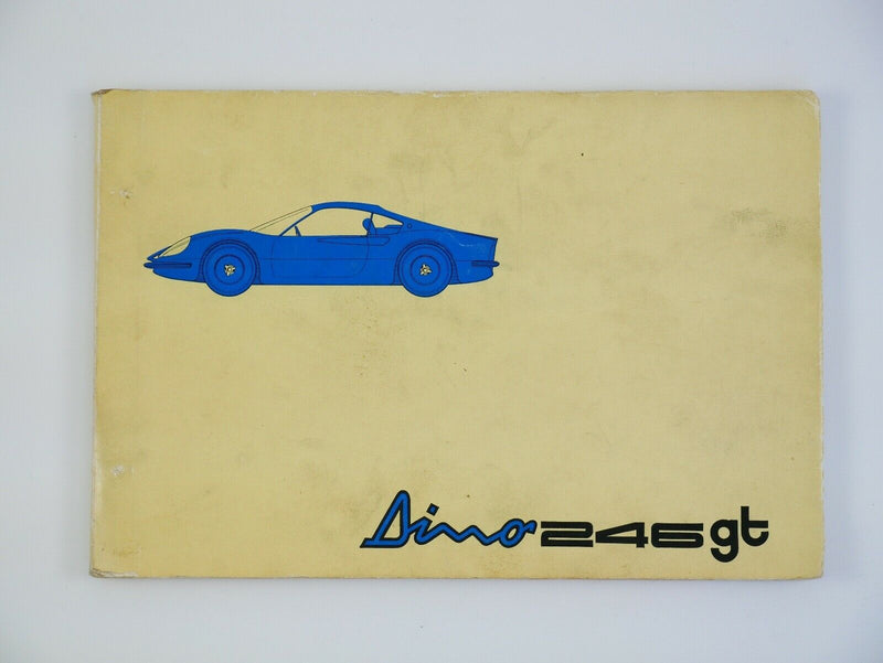 Ferrari 246 Dino Spare Parts Manual Catalogue