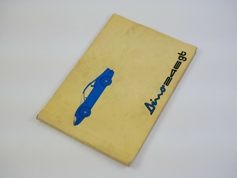 Ferrari 246 Dino Spare Parts Manual Catalogue