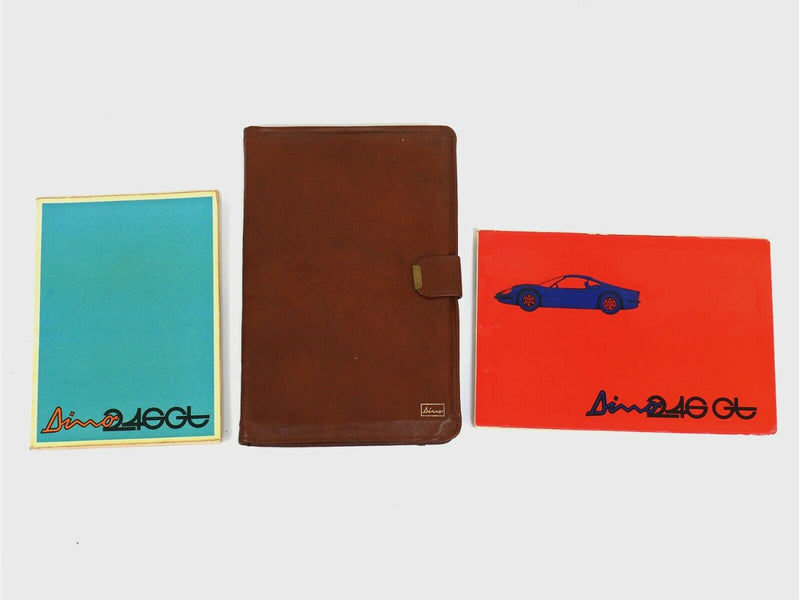 Ferrari 246 Dino Owner's Manual Handbook Pouch 