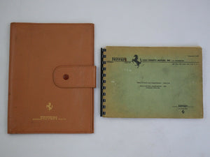 1957-60 Ferrari 250 GT Owner's Manual Pouch Set