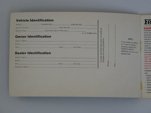 Ferrari 308 Owner's Manual Pouch 