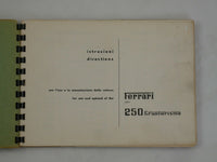1957-60 Ferrari 250 GT Owner's Manual Pouch Set