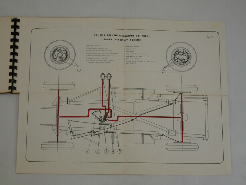 1957-60 Ferrari 250 GT Owner's Manual Pouch Set