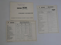 Ferrari 308 Owner's Manual Pouch 