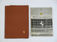 Ferrari 250 Manual Handbook Pouch