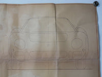 Ferrari 250 LM Factory Blueprint