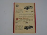 1932 Alfa Romeo Price List Brochure 6C 8C