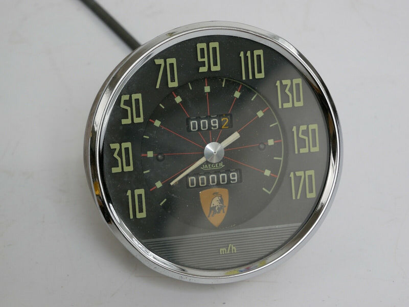 1964-68 Lamborghini 350 GT 400 GT NOS Jaeger Speedometer MPH