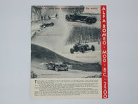 1933 Alfa Romeo 8C 2300 Sales Brochure