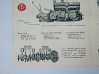 1933 Alfa Romeo 8C 2300 Sales Brochure