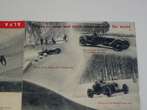 Alfa Romeo 8C 2300 Brochure