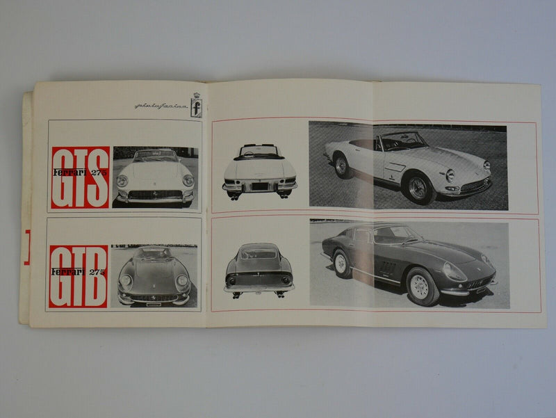 Ferrari 275 Owner's Manual