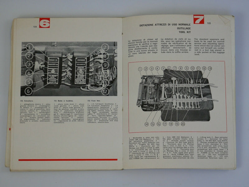 Ferrari 275 Owner's Manual