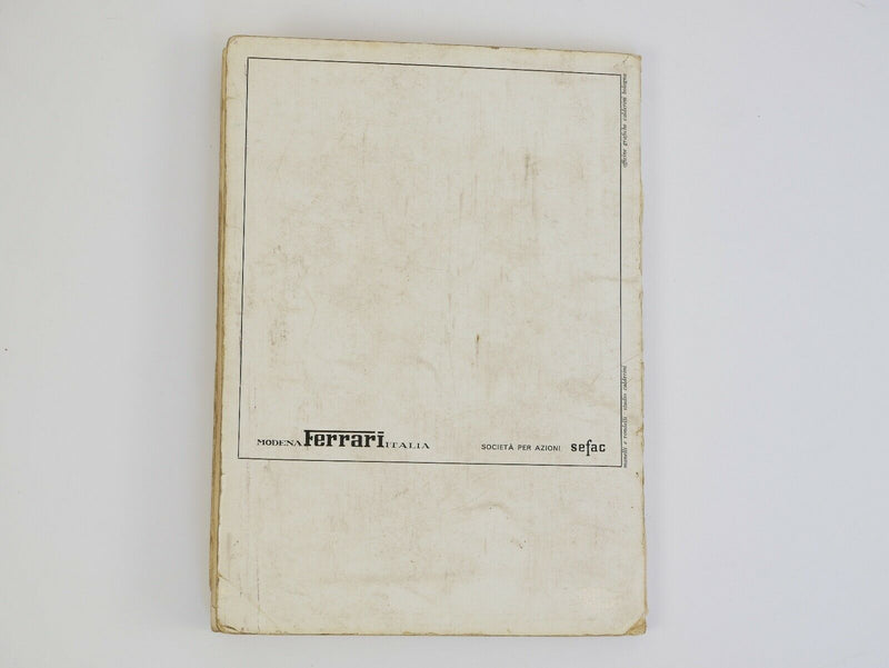 ferrari 275 manual handbook