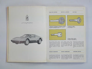 1976-81 Ferrari 512 BB Complete Manual Pouch Set