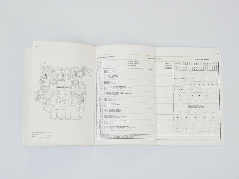 Ferrari 308 GT4 Dino Owner's Manual