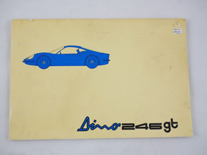 1970 Ferrari 246 Dino Manual Pouch Set