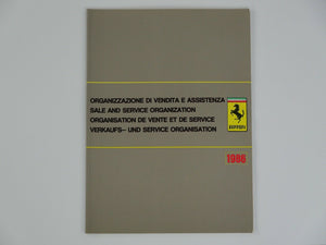 Ferrari 328 Manual Pouch Set
