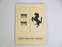 Ferrari 308 GTB GTS Owner's Manual North American Version