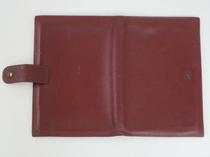 Ferrari 288 GTO Burgundy Manual Pouch