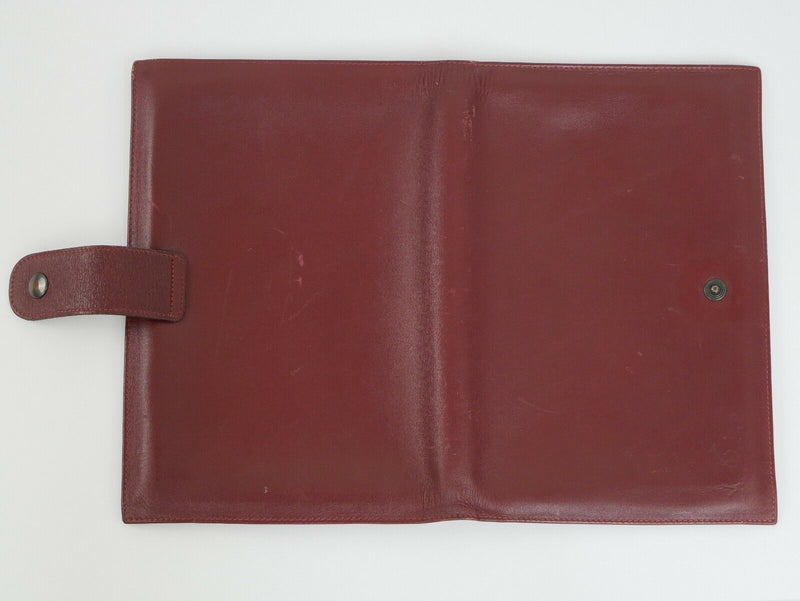 Ferrari 288 GTO Burgundy Manual Pouch