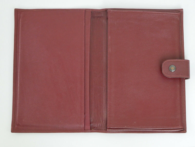 Ferrari 288 GTO Burgundy Manual Pouch