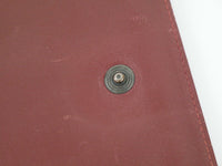Ferrari 288 GTO Burgundy Manual Pouch