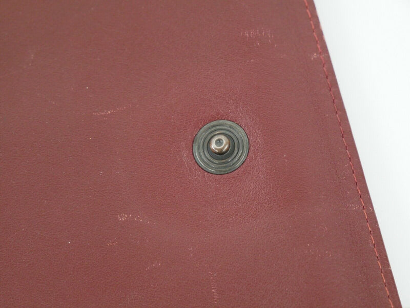 Ferrari 288 GTO Burgundy Manual Pouch