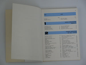Ferrari 308 GTB GTS Owner's Manual North American Version