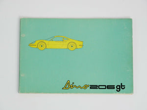 Ferrari 206 Dino Spare Parts Manual