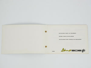 Ferrari 206 Dino Spare Parts Manual
